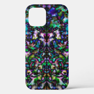 Colourful psychedelic kaleidoscope pattern Case-Ma iPhone 12 Case