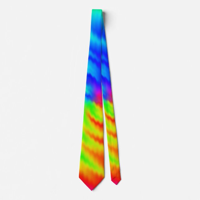 Colourful Psychedelic Tie Dye Spiral Pattern (Front)