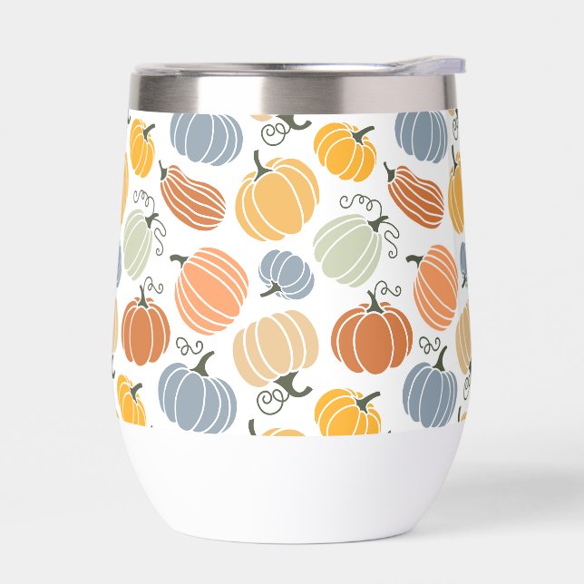 Colourful Pumpkin Gourd Pattern (Left)