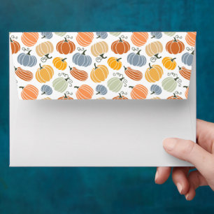 Colourful Pumpkin Gourd Pattern Envelope