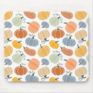 Colourful Pumpkin Gourd Pattern Mouse Pad