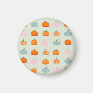 Colourful Pumpkins Magnet