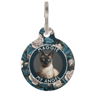 Colourful Puppy Parent Gift Gardenias Pet Tag