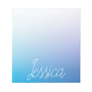 Colourful Purple Blue Ombre Gradients & Your Scrip Notepad