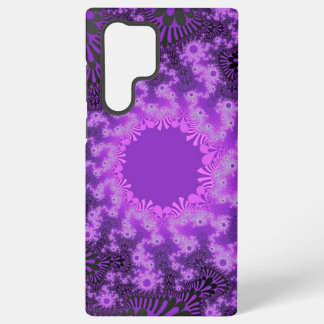 Colourful Purple Fractal Samsung Galaxy Case