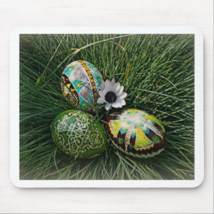 Colourful Pysanky Mouse Pad