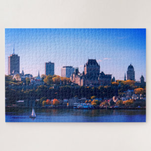 Colourful Quebec City Jigsaw Puzzle