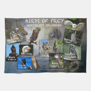 colourful quilt squares kitchen towel