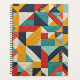 Colourful Quilting Pattren - Quilting Lover Planner