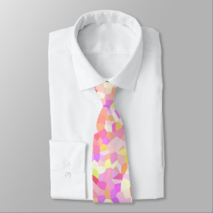 Colourful Quirky Boho Funky Groovy Sprinkle Mosaic Tie