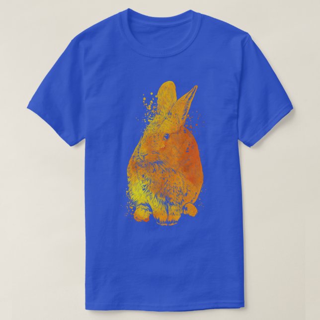 Colourful rabbit T-Shirt (Design Front)