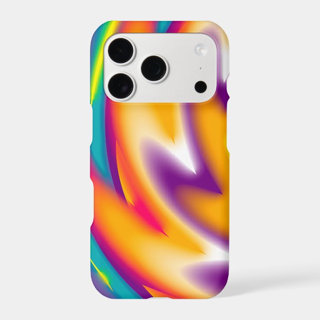 Colourful radial pattern (Back)