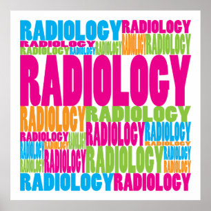 Colourful Radiology Poster