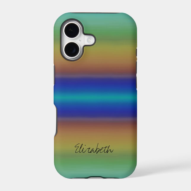 Colourful Rainbow Abstract (Back)