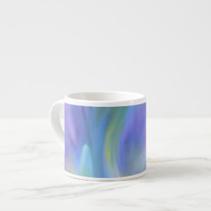 Colourful Rainbow Abstract Art Espresso Mug