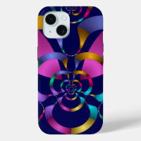 Colourful Rainbow Abstract Geometric Pattern