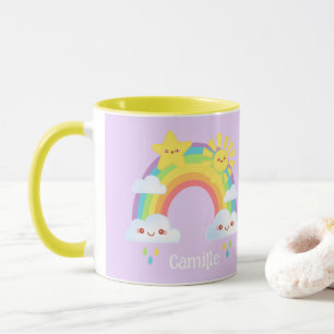 Colourful Rainbow aesthetic Mug