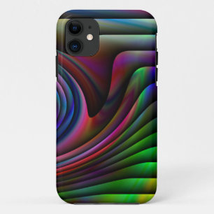 colourful rainbow art iphone case