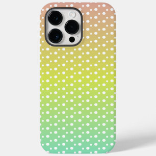 Colourful rainbow bubble gradient Case-Mate iPhone 14 pro max case