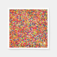 Colourful Rainbow Candy Sweet Cake Cookie Sprinkle