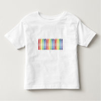 Colourful Rainbow Crayons Pattern