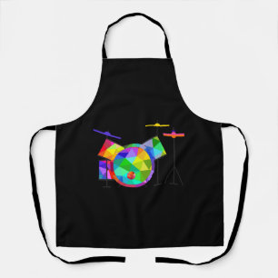 Colourful Rainbow Drums Rainbow Music Drums Apron