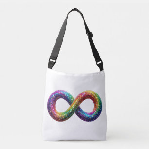 Colourful Rainbow Infinity Tote Bag