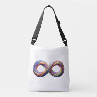 Colourful Rainbow Infinity Tote Bag