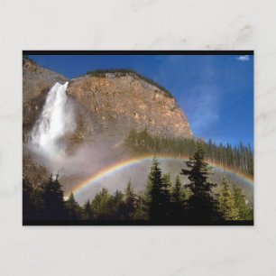 Colourful Rainbow  Nature Mountain Park Destiny Postcard