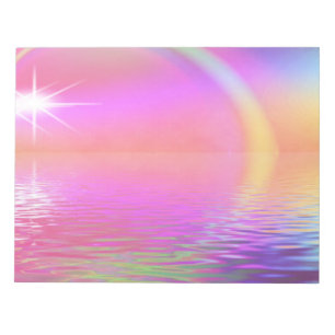 Colourful Rainbow Notepad