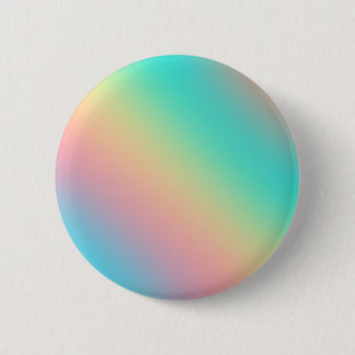 Colourful Rainbow Ombre Gradient Blur Abstract Des 6 Cm Round Badge