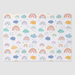 Colourful Rainbow Pattern Tissue Paper