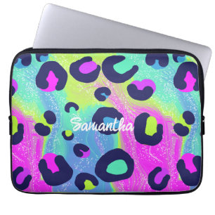 Colourful Rainbow Print Laptop Sleeve