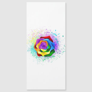Colourful Rainbow Rose