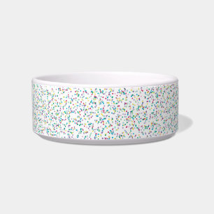 Colourful Rainbow Speckled Dots Bowl