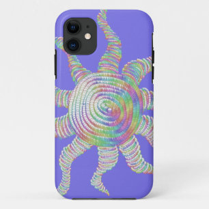 Colourful Rainbow Sun iPhone 11 Case