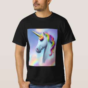 Colourful Rainbow Unicorn T-Shirt