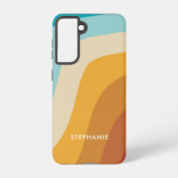 Colourful Rainbow Waves Personalised