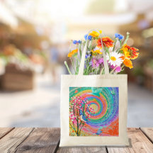 Colourful Rainbow Wildflowers Birds Butterflies