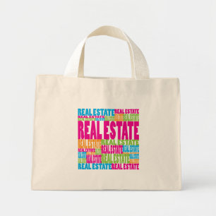 Colourful Real Estate Mini Tote Bag