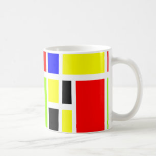 Colourful Rectangles 04 Coffee Mug