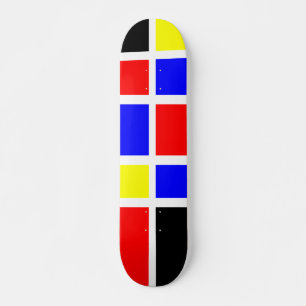 Colourful Rectangles 06 - Old School Skateboard