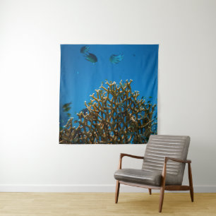 Colourful reefs tapestry