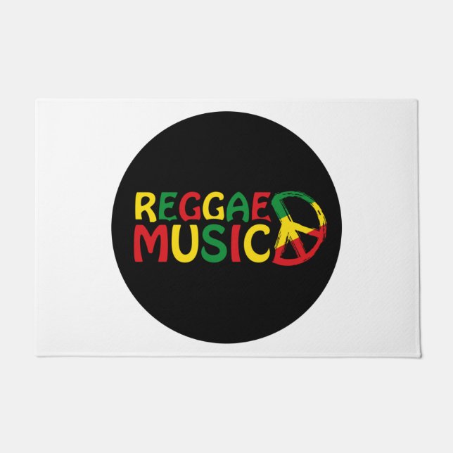 Colourful Reggae Doormat (Front)