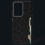 Colourful Retro Flower Elephant Design Samsung Galaxy Case<br><div class="desc">Retro flowers in a shape of an elephant. Decorated with images of diamond studs. Design is available on other products and can be requested on any product offered by Zazzle.</div>