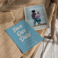 Colourful Retro Minimal Bright Modern Photo Weddin
