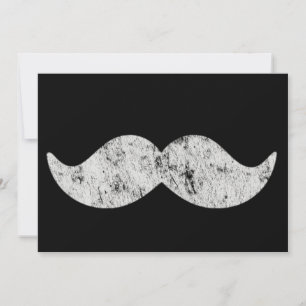 Colourful Retro Moustache Pattern Design