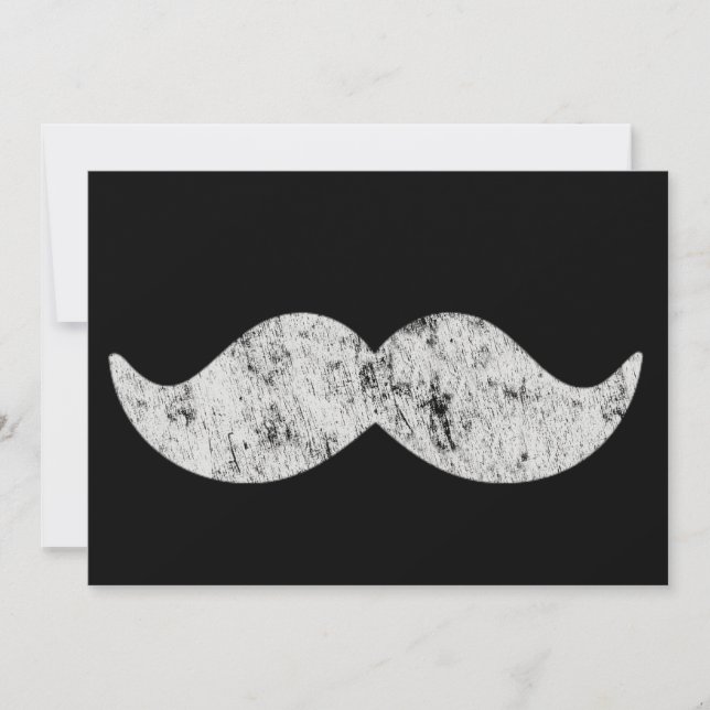 Colourful Retro Moustache Pattern Design (Front)