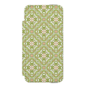 Colourful retro pattern background 2 incipio watson™ iPhone 5 wallet case