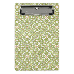 Colourful retro pattern background 2 mini clipboard